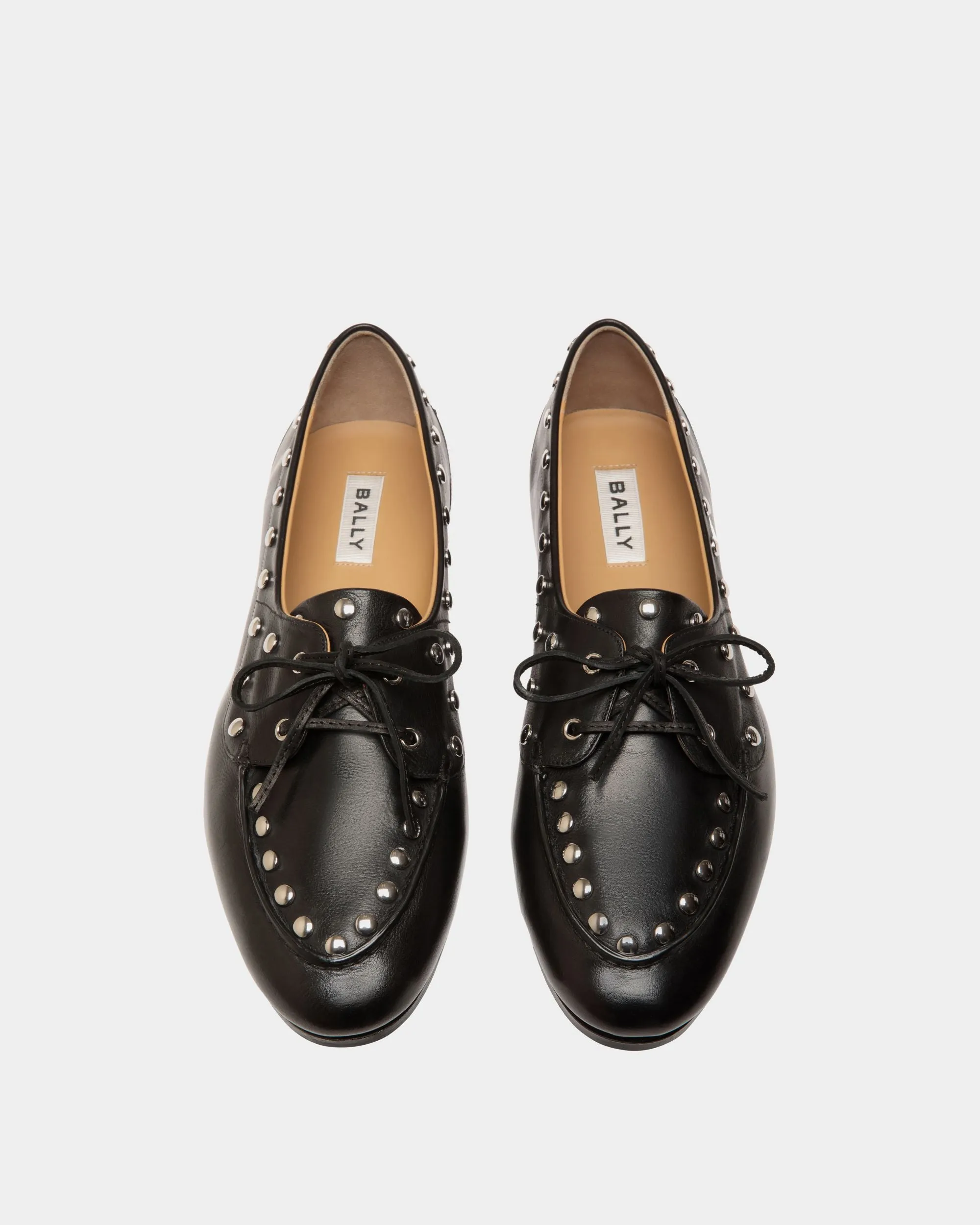 Plume Loafer in Black Leather