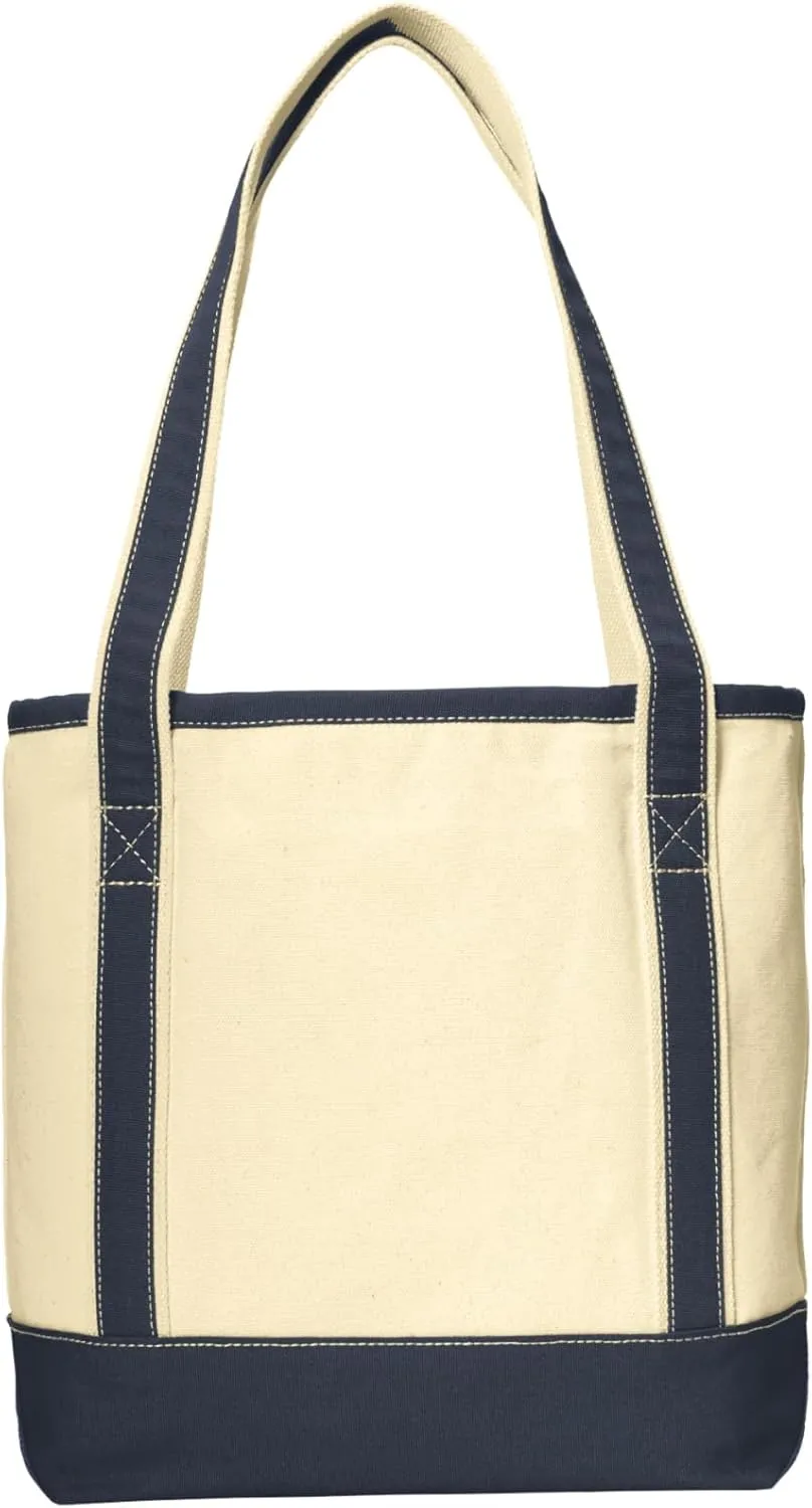 Port Authority Medium Cotton Canvas Tote