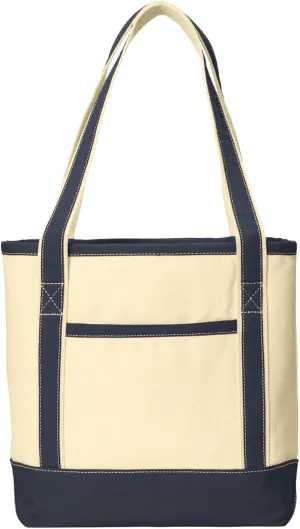 Port Authority Medium Cotton Canvas Tote