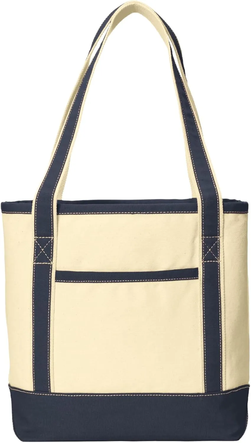 Port Authority Medium Cotton Canvas Tote