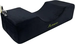 Puransen Lash Pillow for Lash Extensions - Comfortable Velvet Memory Foam Eyelash Pillow, Protect The Neck When Used for Lash Extension Grafting Make Up (Black)