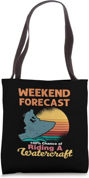 PWC Water Sports PWC Lover Captain Funny Watercraft Humor Tote Bag