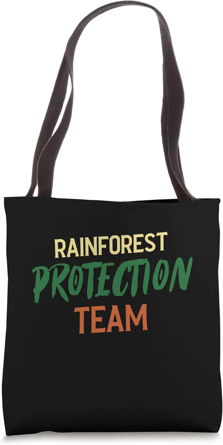Rainforest Protection Team Rainforest Nature Tote Bag