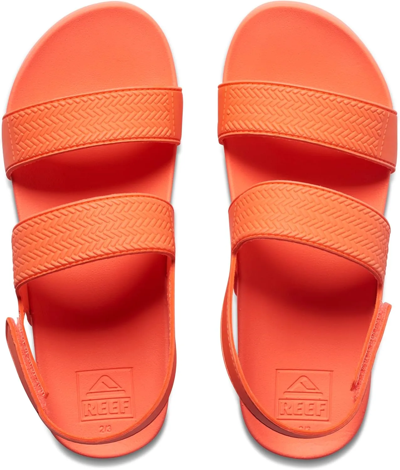 REEF Kids' Water Vista Platform Sandal, Water Friendly, Adjustable Velcro Strap