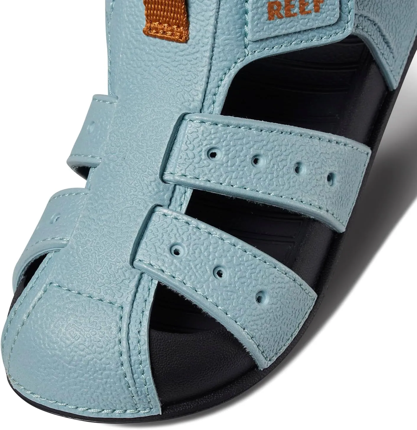 REEF Toddler/Little Kid Water Beachy Fisherman Sandal, Water Friendly, Adjustable Velcro Strap, Closed Toe