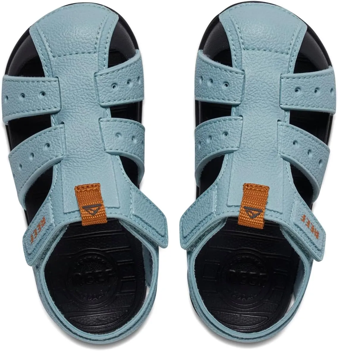 REEF Toddler/Little Kid Water Beachy Fisherman Sandal, Water Friendly, Adjustable Velcro Strap, Closed Toe