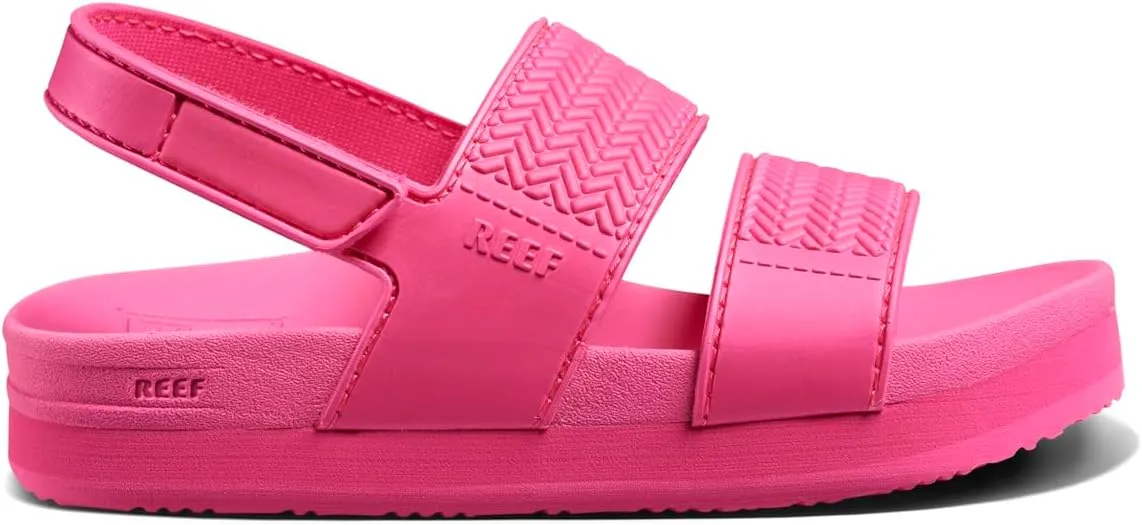 REEF Toddler/Little Kid Water Vista Platform Sandal, Water Friendly, Adjustable Velcro Strap