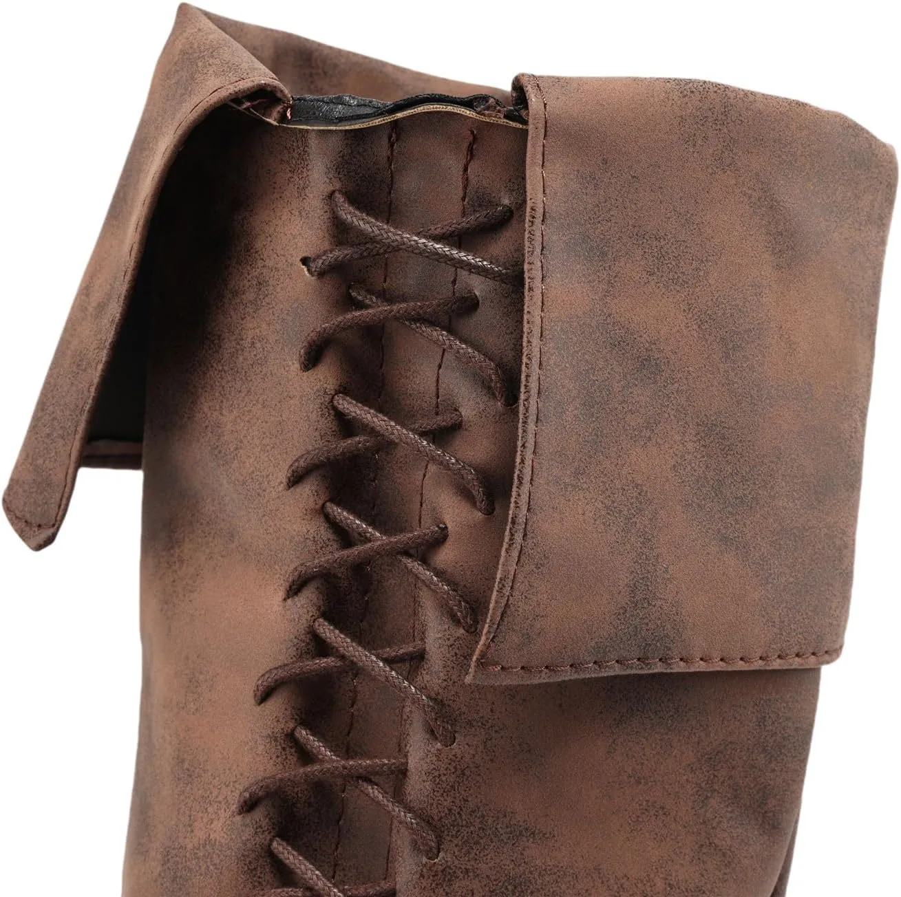 Retro Medieval Viking Pirate Cosplay Shoes Renaissance Victorian Black Knight Boots Halloween Warrior Boots