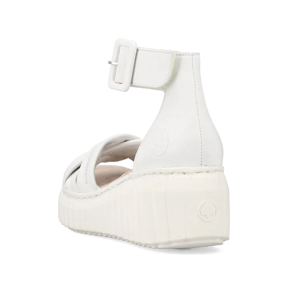 Rieker - Open Toe Wedge Sandal - 64159
