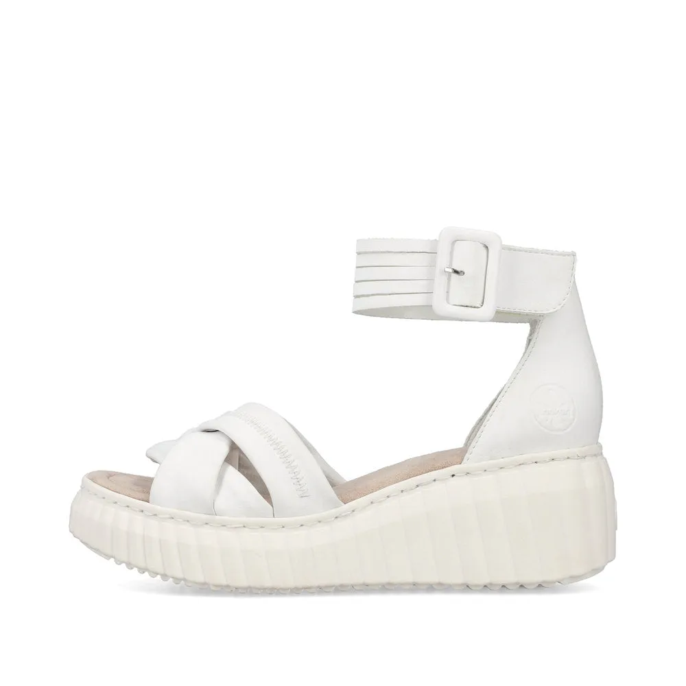 Rieker - Open Toe Wedge Sandal - 64159