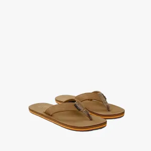 Ripcurl Mens Revival Open Toe Sandal Tan Leather