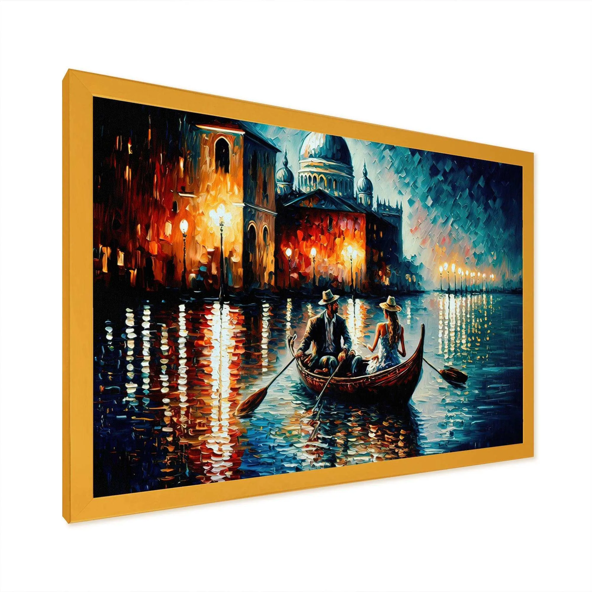 Romantic Evening On A Small Boat II