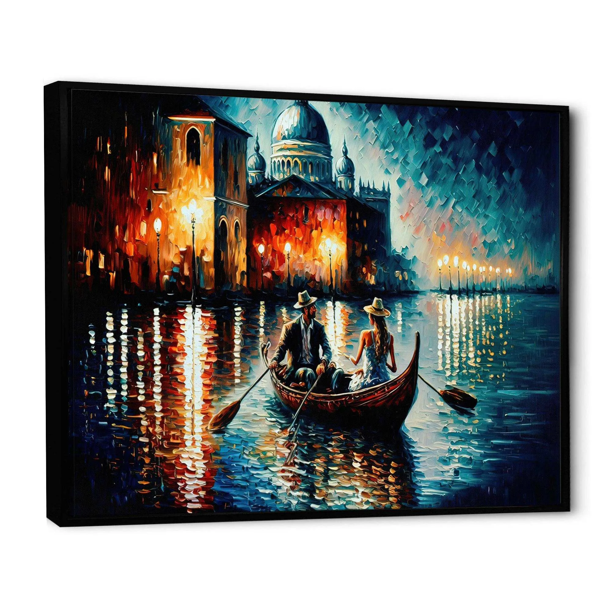Romantic Evening On A Small Boat II