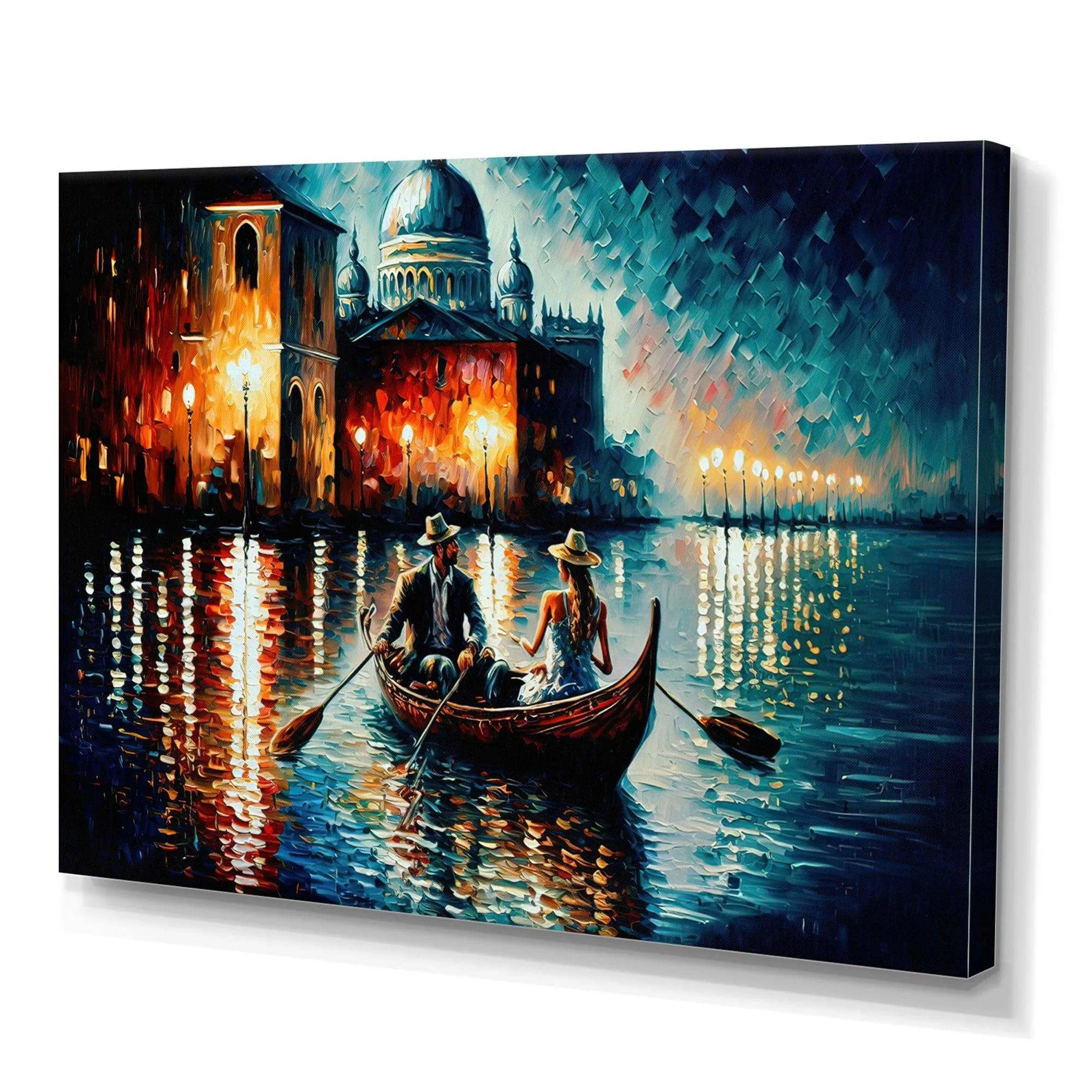 Romantic Evening On A Small Boat II