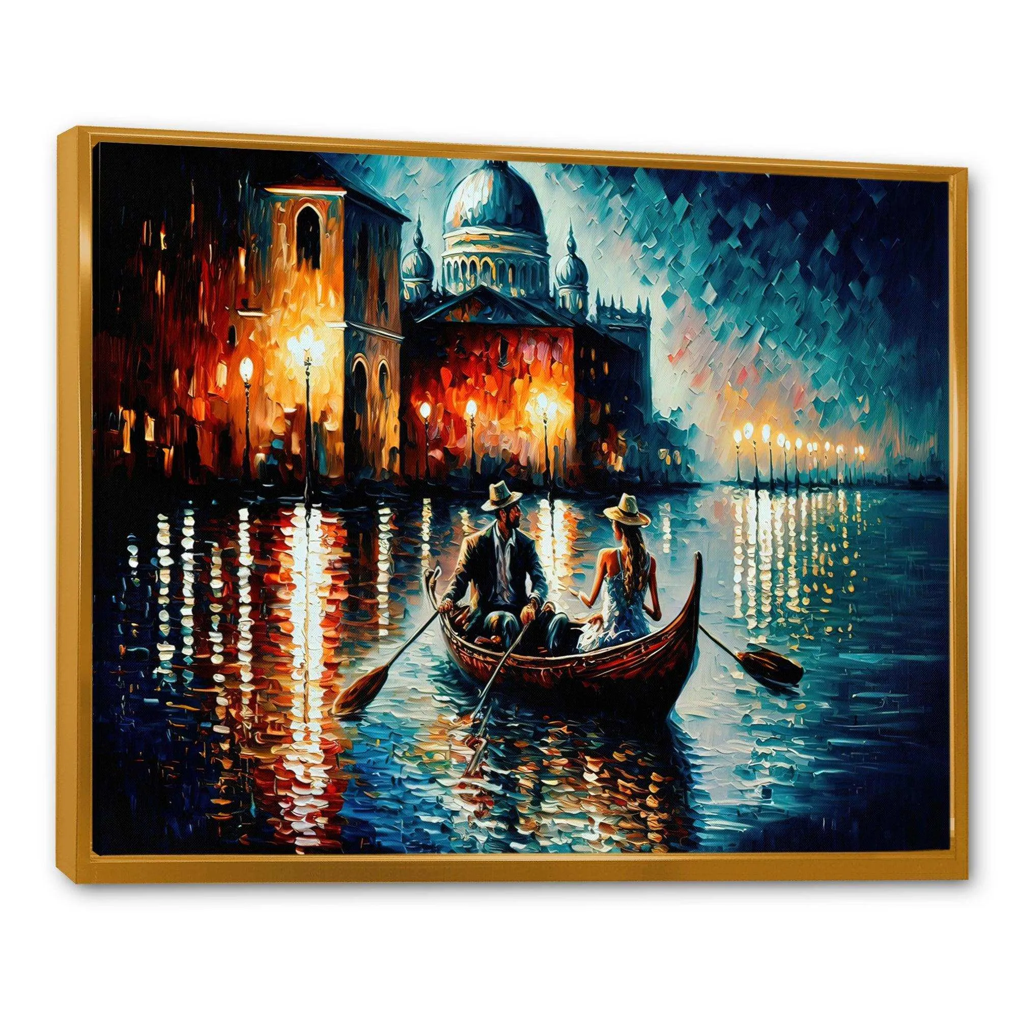 Romantic Evening On A Small Boat II