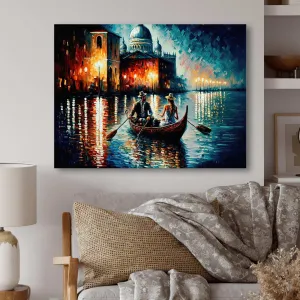 Romantic Evening On A Small Boat II
