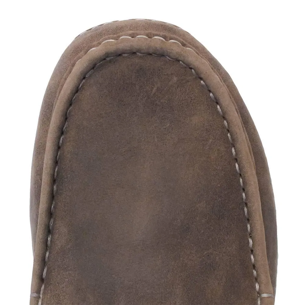 Roper Mens Brown Vintage Slip On Casual
