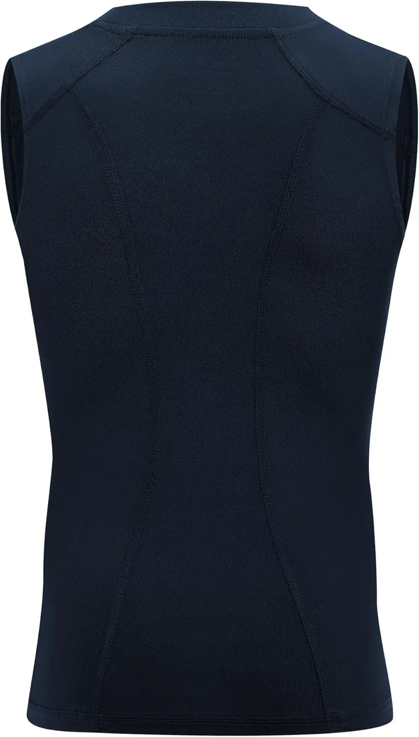 Runhit Boys Sleeveless Compression Shirt Kids Athletic Tank Tops Youth Quick Dry Undershirt for Football Basketball