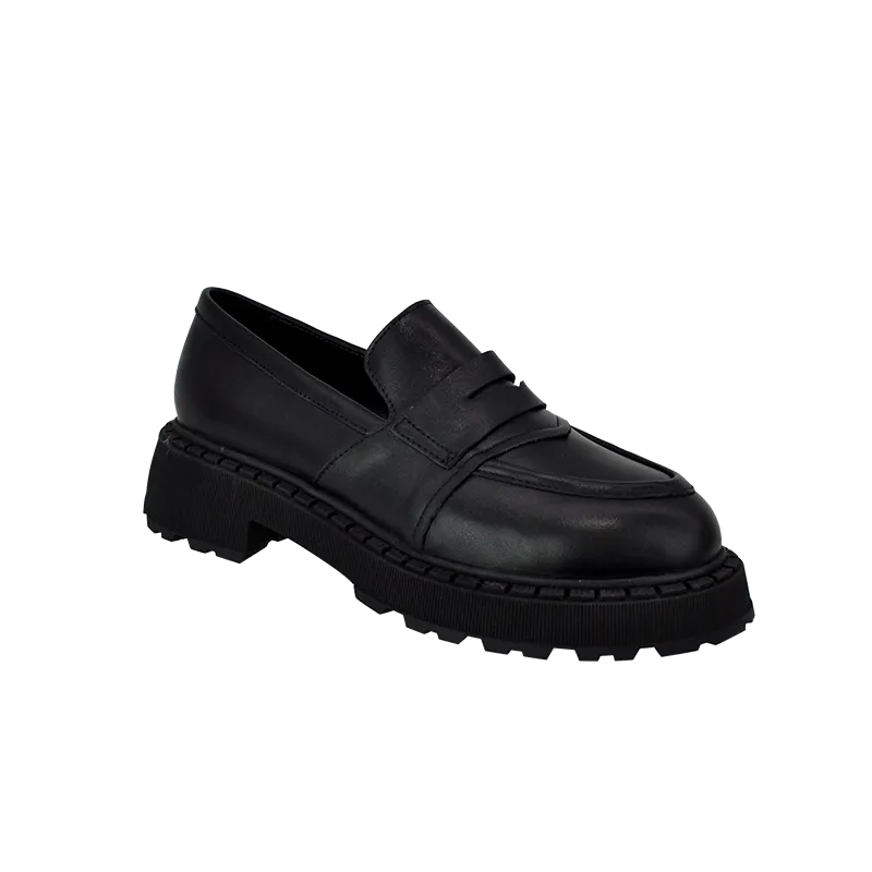 Sala 'Joey Loafer' - Black Black Sole