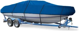 SBU Blue Boat Cover Compatible for MAXUM 2200 SC I/O 1993-1994, Travel Storage Mooring