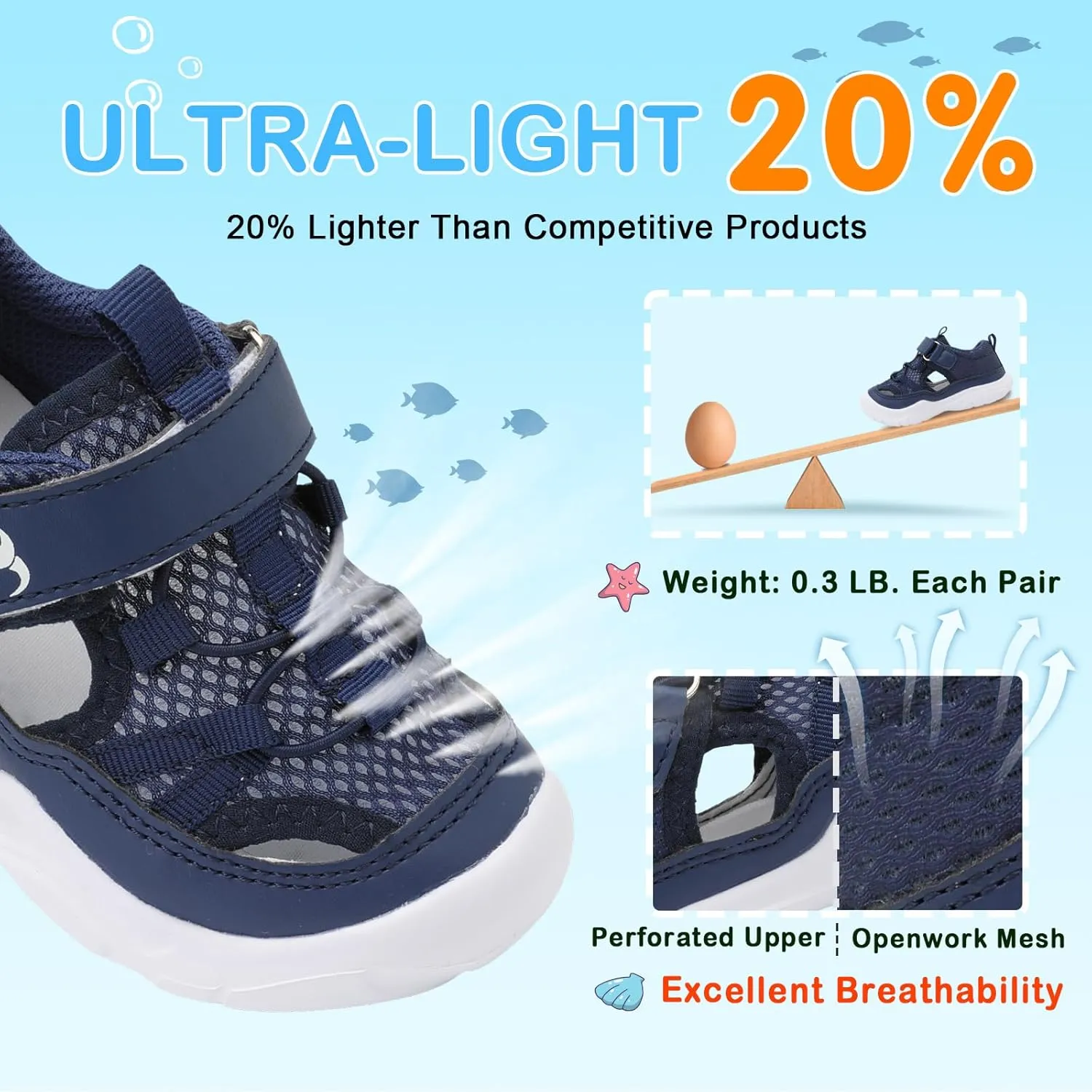 Scurtain Toddler Shoes Boys Girls Kids Sneaker Breathable Walking Shoes for Kids Boys Girls Toddler