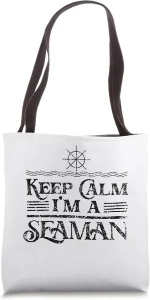 Seaman Mariner Seafarer Sailor Navigator Tote Bag