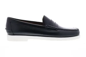 Sebago Dan Polaris Rgb 71112RW Mens Black Loafers & Slip Ons Penny Shoes
