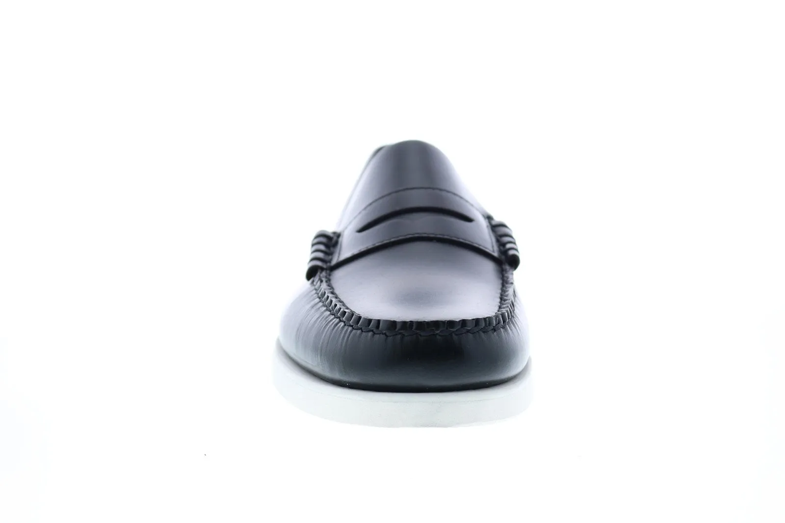 Sebago Dan Polaris Rgb 71112RW Mens Black Loafers & Slip Ons Penny Shoes