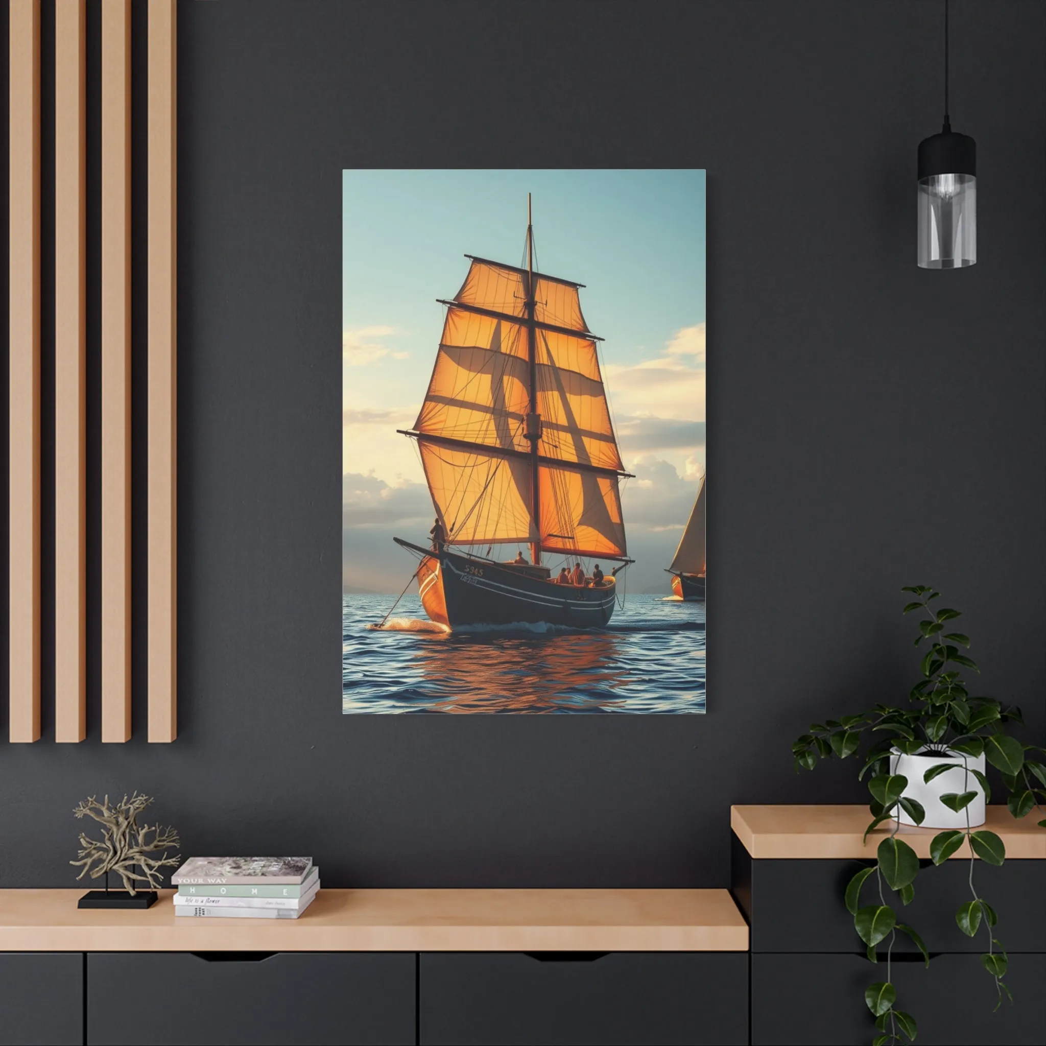 Serene Seafarer Tableau