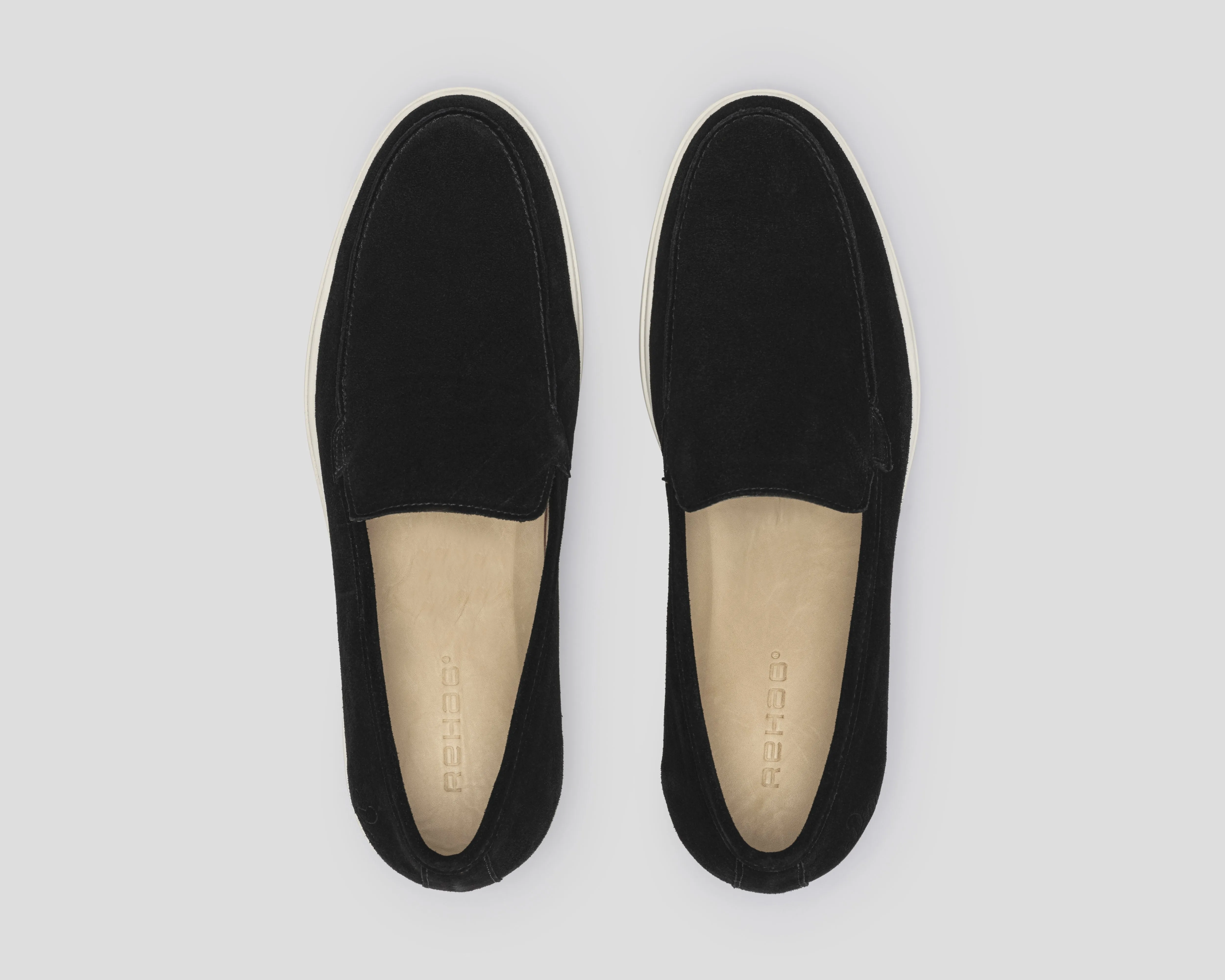 Simon | Zwarte loafers