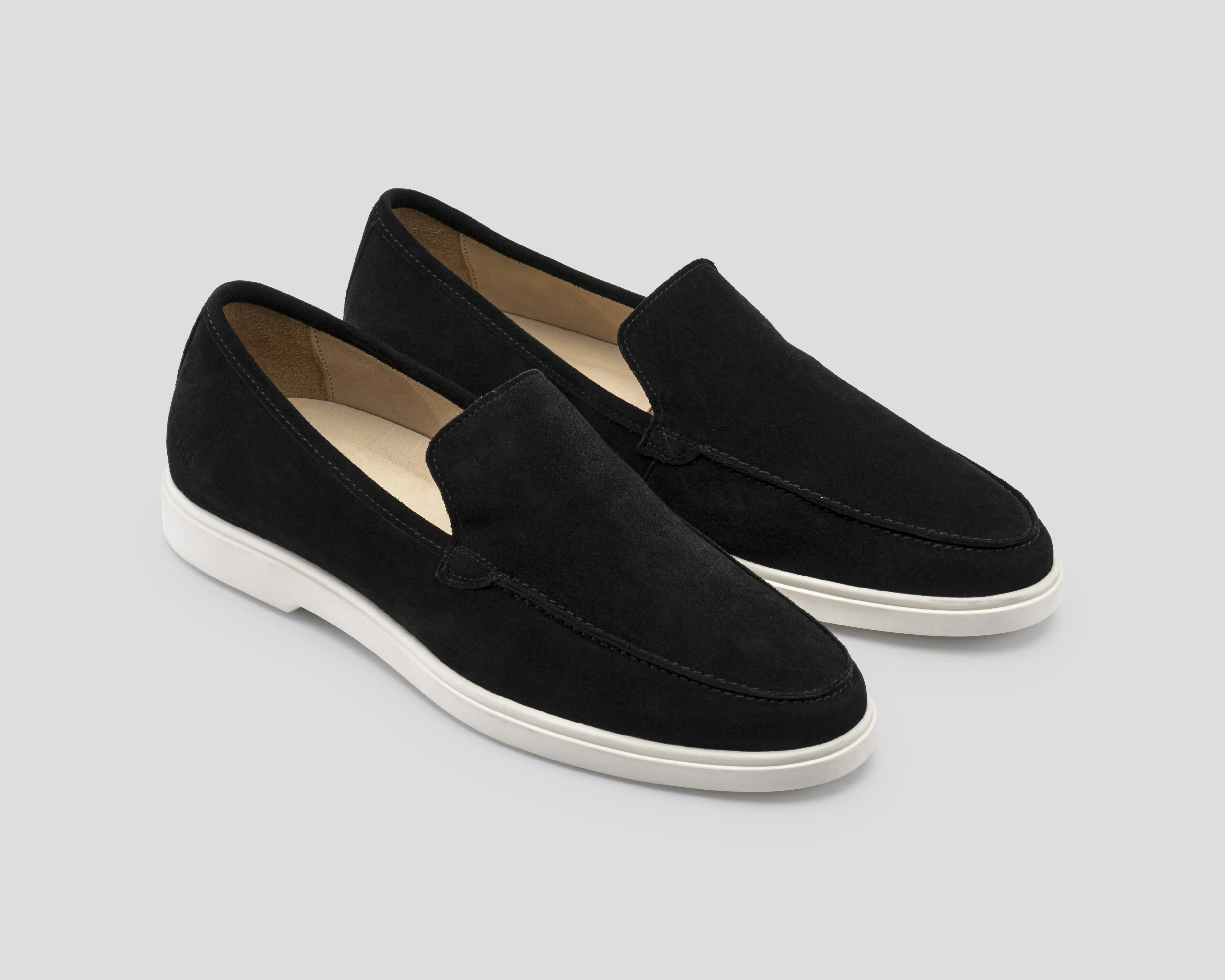 Simon | Zwarte loafers