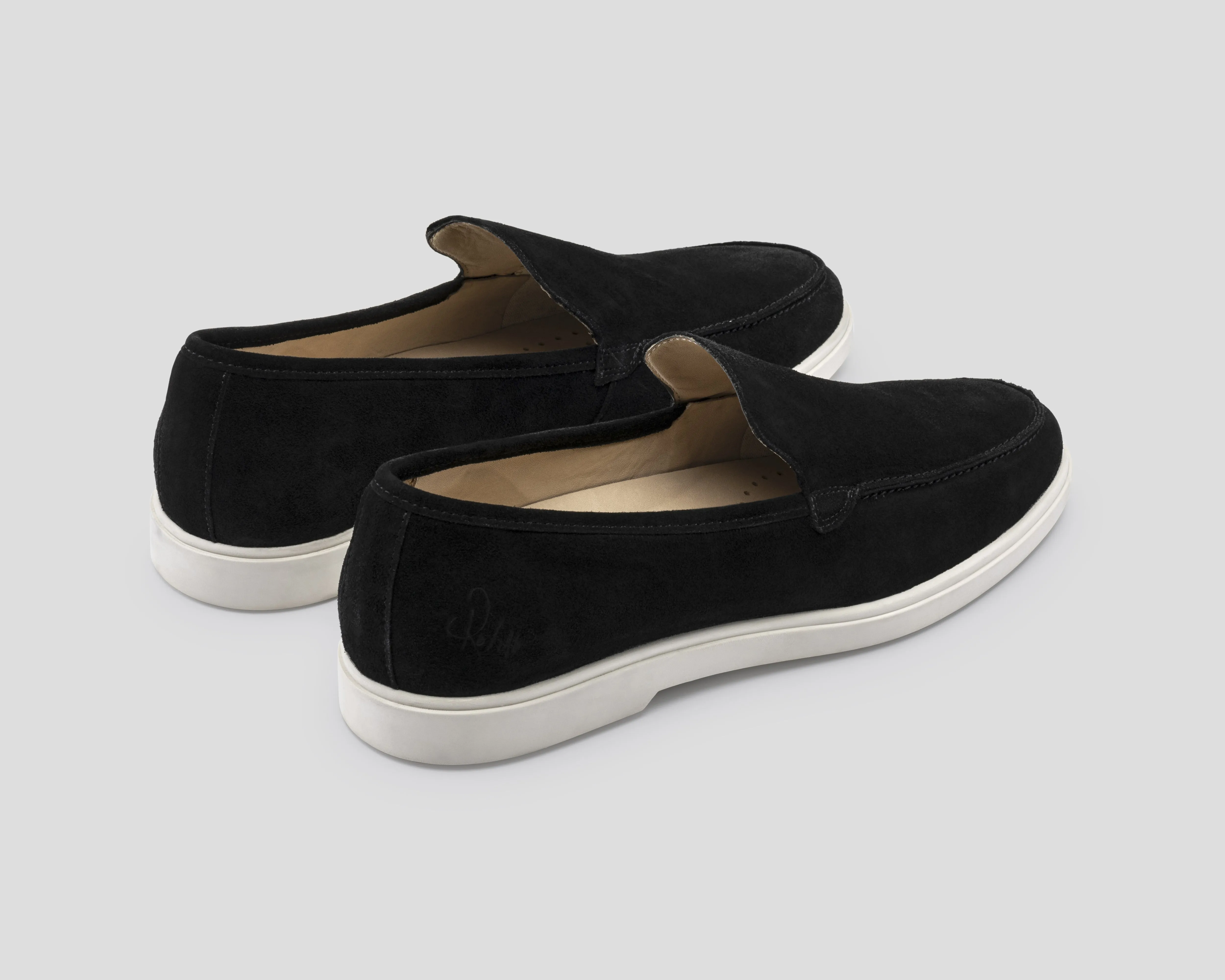 Simon | Zwarte loafers