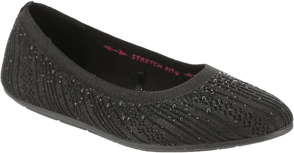 Skechers Modern Comfort Women's Cleo 2.0-Glitzy Daze Ballet Flat