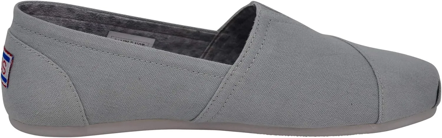 Skechers Women's Bobs Plush-Peace & Love Ballet Flat