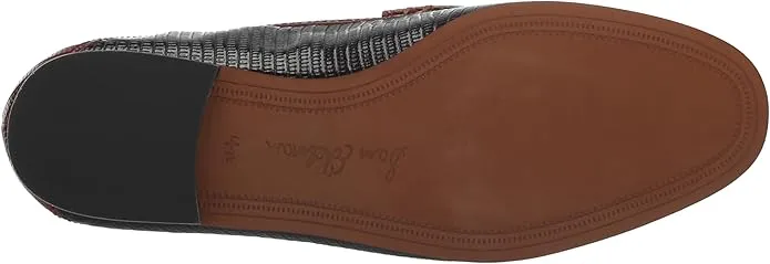 Slip Classic Loraine First-dibs sale Sam Saddle Lizard Vamp Price-conscious Edelman Toe Multi Almond On Loafers