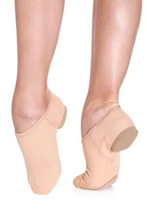 So Danca: Jazz Shoe, Slip-On, Canvas, Jill (#JZ75) Sand/Nude