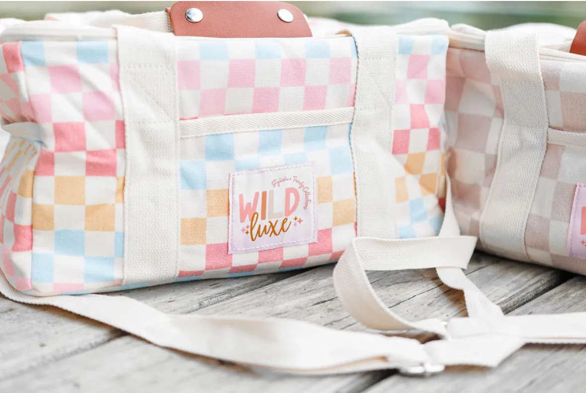 Soft Insulated Cooler in Rainbow