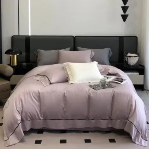 Soft Petal Cotton & Lyocell Duvet Cover