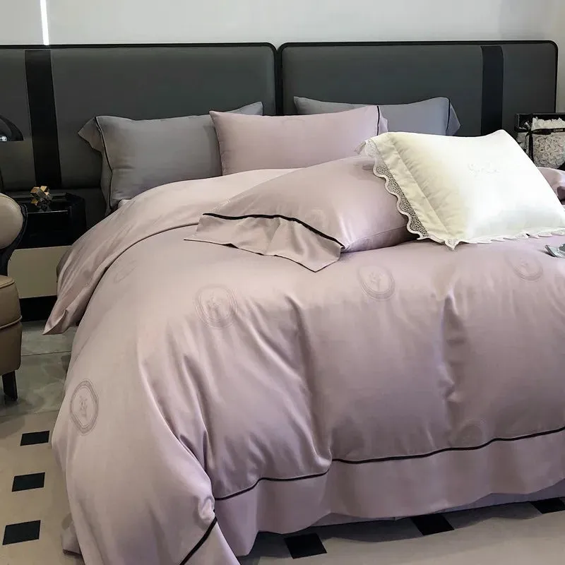 Soft Petal Cotton & Lyocell Duvet Cover