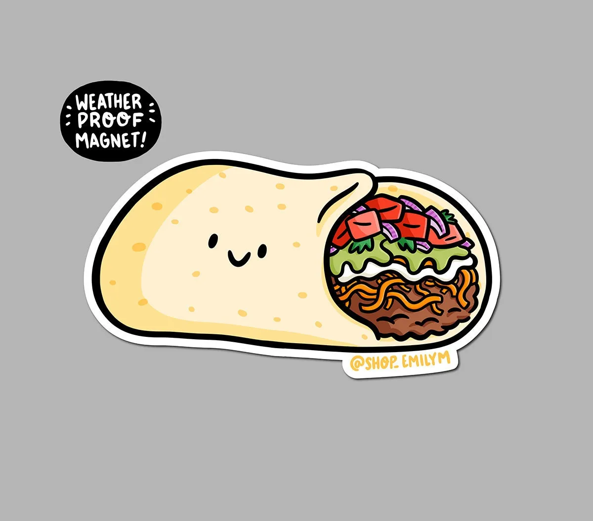 Soft Taco Magnet