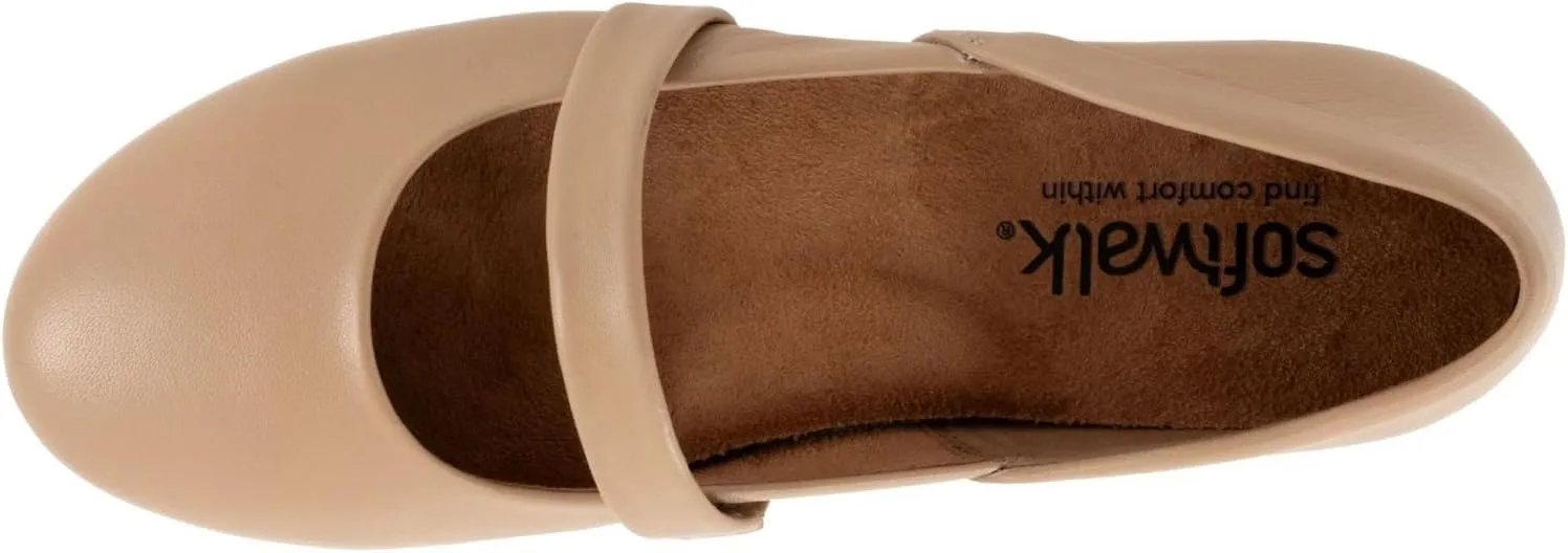 SoftWalk Women's Samara Mary Jane Flat