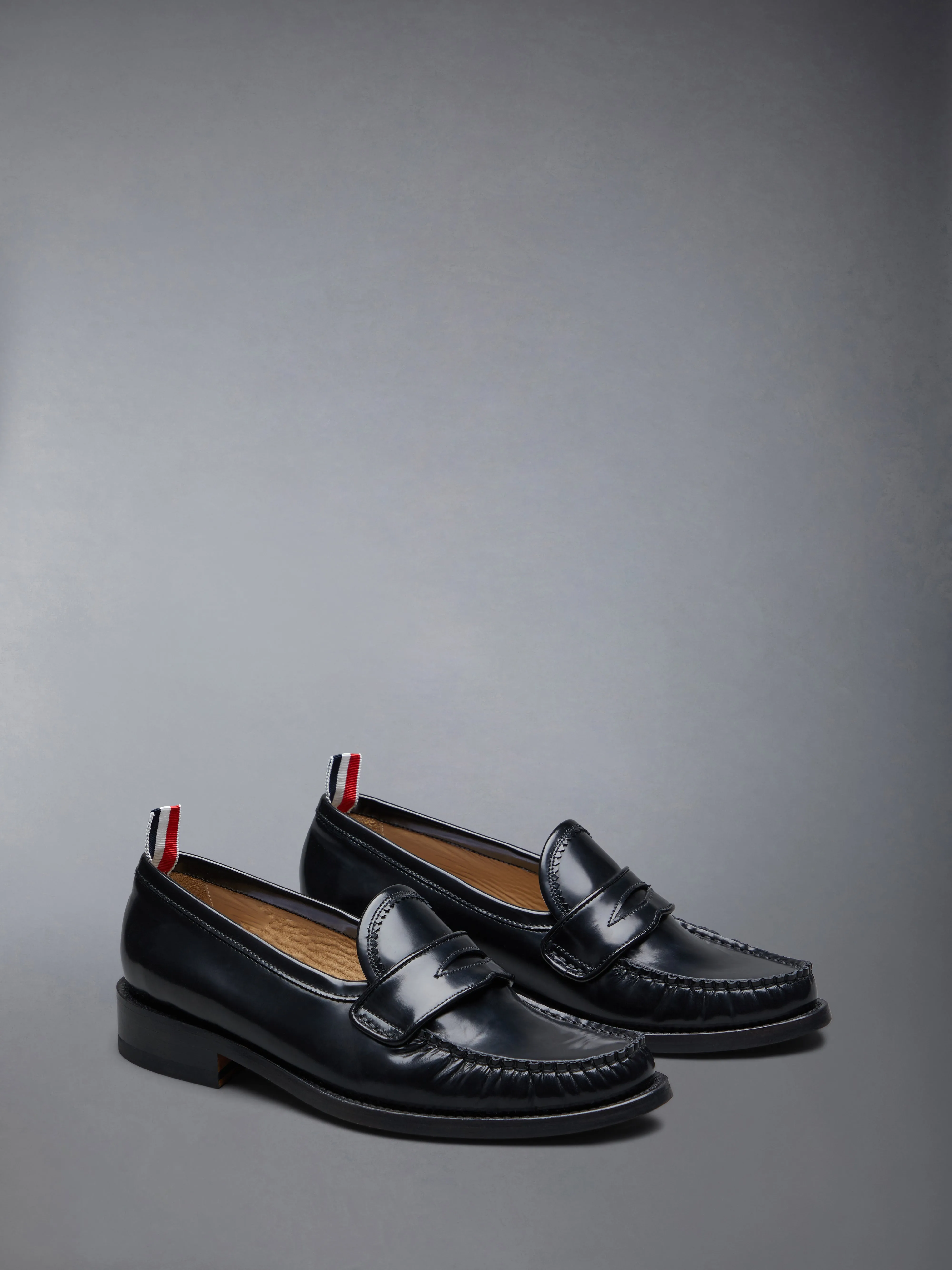 SPAZZOLATO PLEATED VARSITY LOAFER