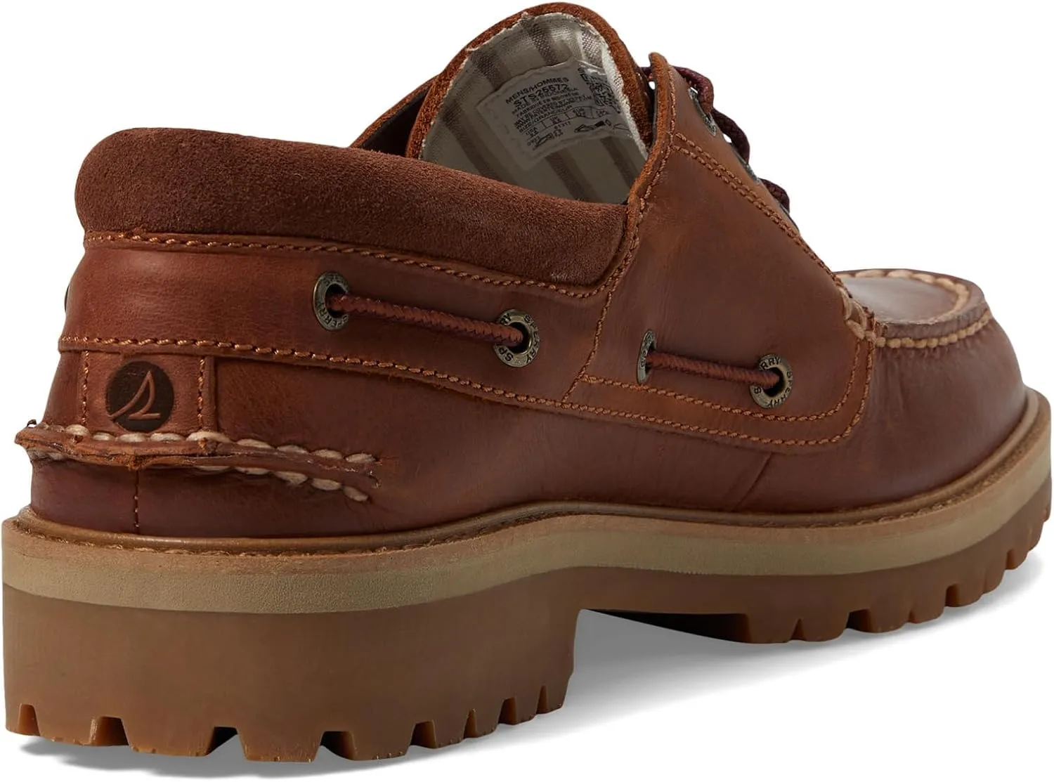Sperry Men's Authentic Original Lug 3-Eye Boat Shoe