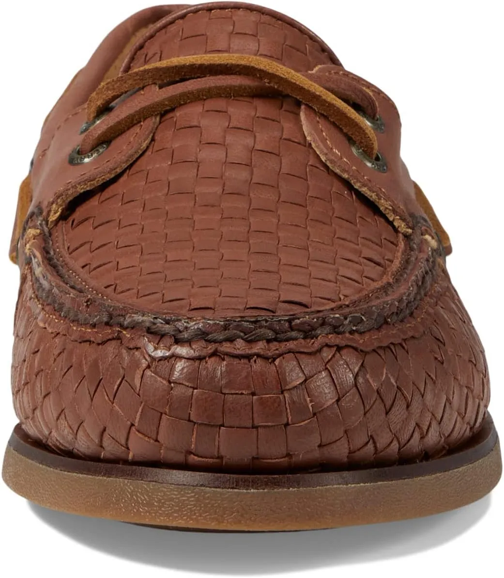 Sperry Men's Gold Authentic Original 2-Eye Woven Boat Shoe