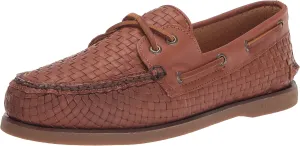 Sperry Men's Gold Authentic Original 2-Eye Woven Boat Shoe