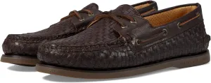 Sperry Men's Gold Authentic Original 2-Eye Woven Boat Shoe