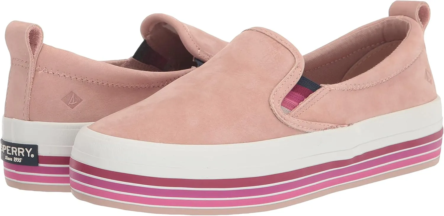 Sperry Women's Crest Twin Gore Platform Boat Shoe