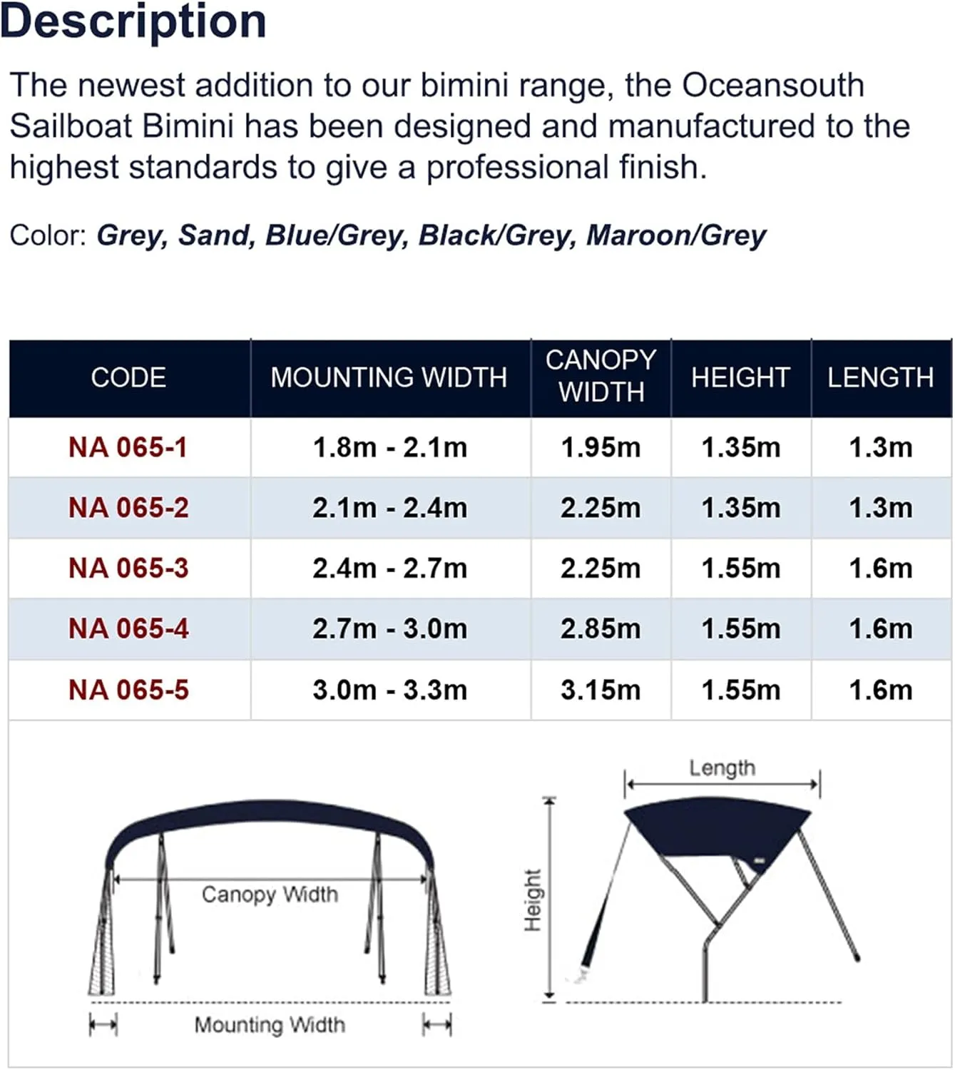 Stainless Steel Sailboat Biminii 25mm Tube Heavy-Duty Boat-Cover Top Canopy Water Sun Proof UV Protection Maroon (Color : 3.0m 3.3m Maroon)