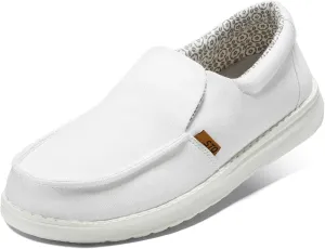 STQ Slip on Boat Shoes for Women Orthopedic Casual Loafers with Arch Support