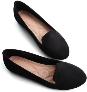 Stunner Women's Flats Classic Candy Colored Cute Slip On Ballet Shoes Soft Solid Dress Flat Shoes